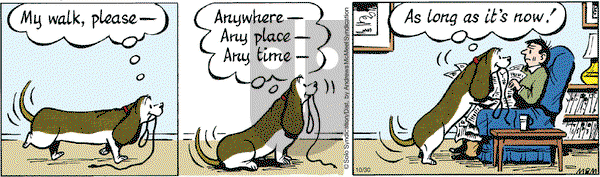 Fred Basset on Friday October 30, 2020 Comic Strip