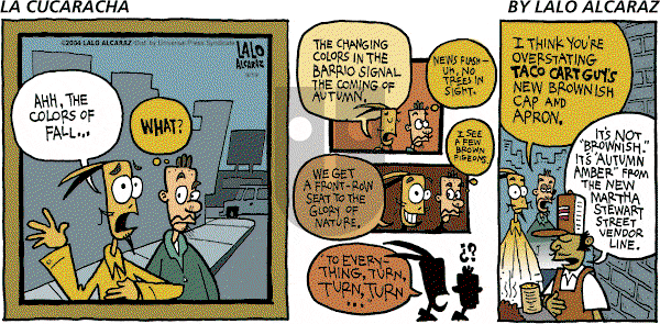 La Cucaracha on Sunday September 19, 2004 Comic Strip