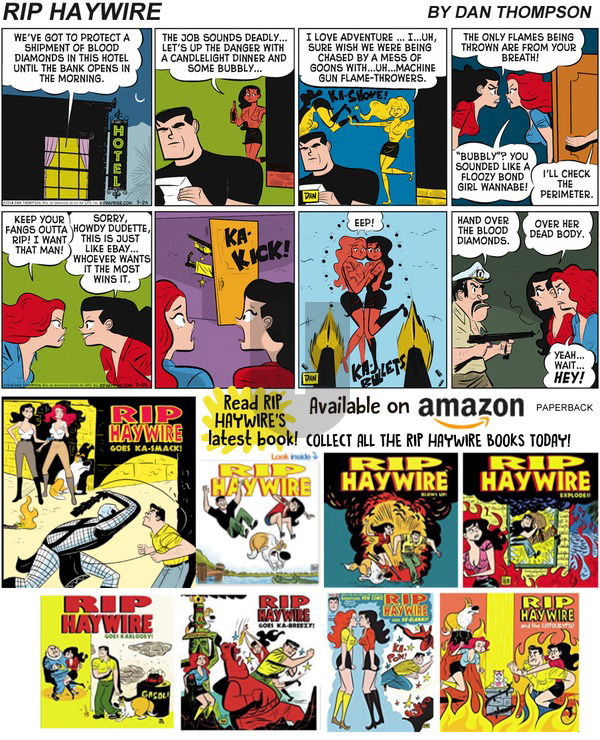 Rip Haywire on Sunday June 30, 2019 Comic Strip