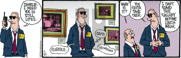 Monty on Thursday November 29, 2018 Comic Strip