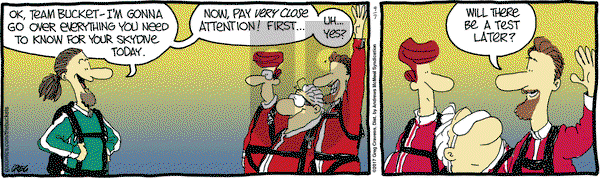 The Buckets on Thursday September 7, 2017 Comic Strip