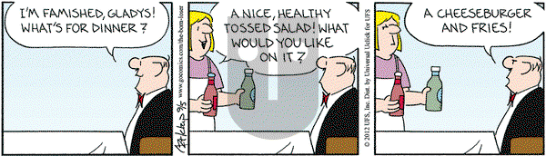 The Born Loser on Wednesday September 5, 2012 Comic Strip