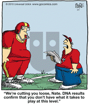 In the Bleachers - Tuesday October 5, 2010 Comic Strip