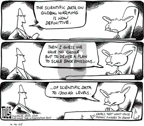 Tom Toles on Tuesday June 14, 2005 Comic Strip