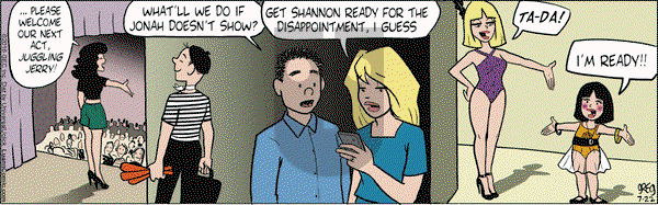 Luann on Friday July 22, 2016 Comic Strip