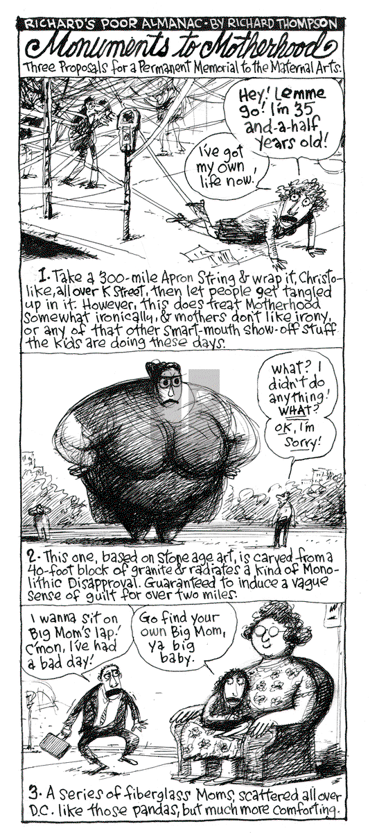 Richard's Poor Almanac on Monday May 11, 2015 Comic Strip