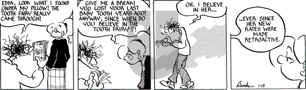 9 Chickweed Lane on Tuesday January 18, 1994 Comic Strip