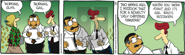 The Buckets - Thursday December 30, 2021 Comic Strip