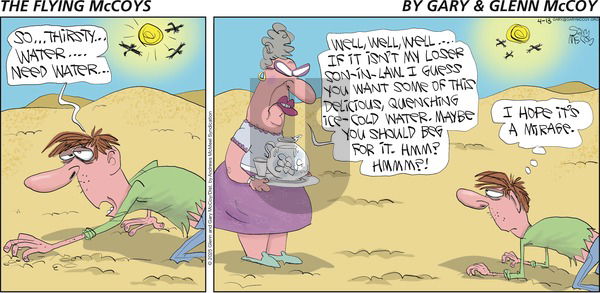 The Flying McCoys on Sunday April 13, 2025 Comic Strip
