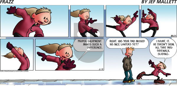 Frazz on Sunday February 18, 2018 Comic Strip