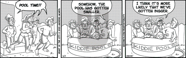 Heart of the City on 2025-07-07 Comic Strip