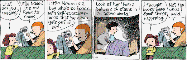 Cul de Sac on Wednesday March 28, 2018 Comic Strip