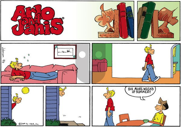 Arlo and Janis - Sunday August 9, 2009 Comic Strip