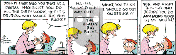 Red and Rover on Tuesday October 6, 2015 Comic Strip