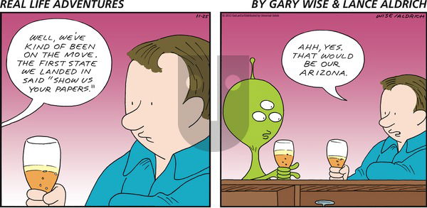 Real Life Adventures on Sunday November 25, 2012 Comic Strip