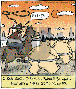 The Argyle Sweater - Tuesday February 28, 2012 Comic Strip