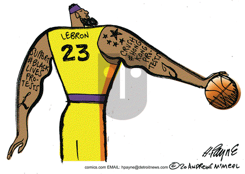Henry Payne on Monday June 8, 2020 Comic Strip