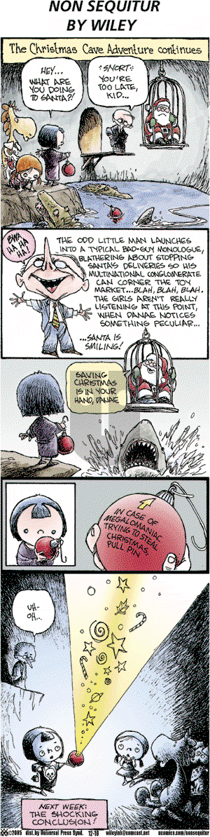 Non Sequitur on Sunday December 18, 2005 Comic Strip