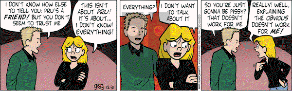 Luann on Thursday December 31, 2015 Comic Strip
