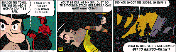 Rip Haywire - Thursday September 25, 2014 Comic Strip