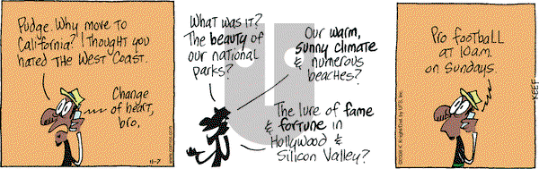 The Knight Life on Friday November 7, 2008 Comic Strip