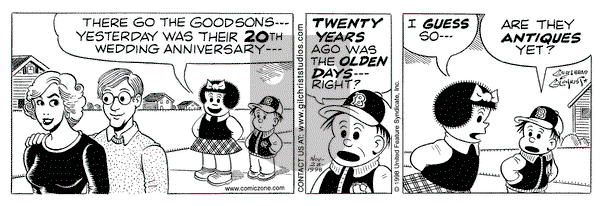 Nancy on Monday November 23, 1998 Comic Strip
