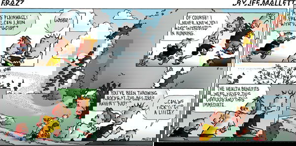 Frazz on Sunday August 10, 2003 Comic Strip