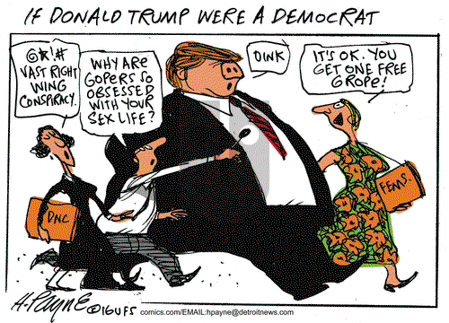 Henry Payne on Wednesday October 12, 2016 Comic Strip