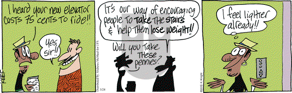 The Knight Life on Saturday March 24, 2018 Comic Strip