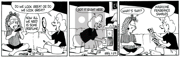 Luann on Saturday July 29, 1995 Comic Strip