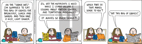 Cathy Classics - Wednesday February 25, 2009 Comic Strip