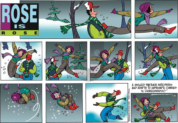 Rose is Rose - Sunday January 8, 2017 Comic Strip