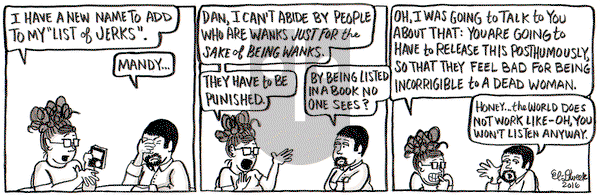 Amanda the Great - Thursday December 22, 2016 Comic Strip