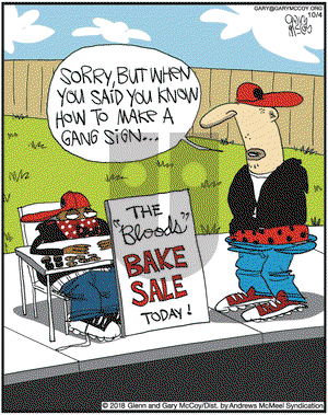 The Flying McCoys on Thursday October 4, 2018 Comic Strip