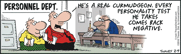 Frank and Ernest on Tuesday February 9, 2016 Comic Strip