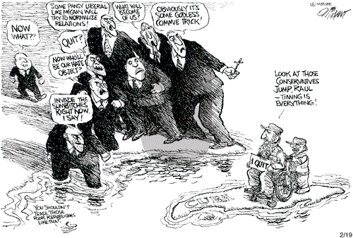 Pat Oliphant on Saturday March 1, 2008 Comic Strip