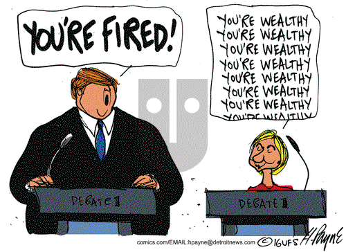 Henry Payne - Tuesday September 27, 2016 Comic Strip