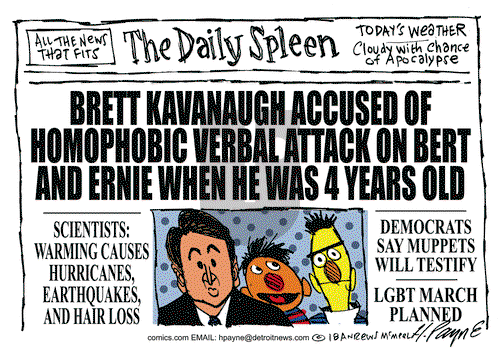 Henry Payne on Thursday September 20, 2018 Comic Strip
