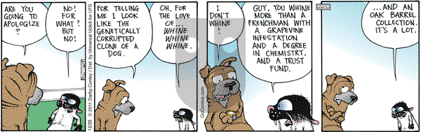 Get Fuzzy on Tuesday December 20, 2011 Comic Strip