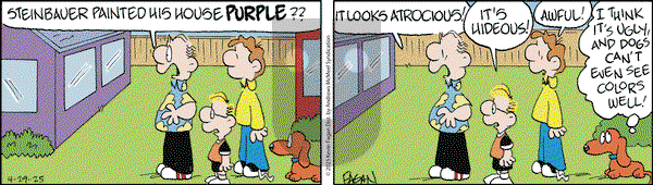 Drabble on Tuesday April 29, 2025 Comic Strip
