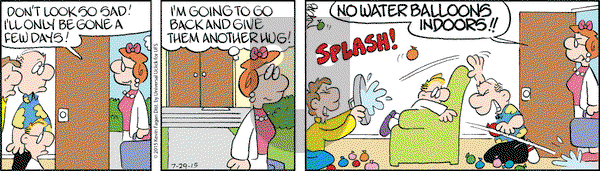 Drabble on Wednesday July 29, 2015 Comic Strip