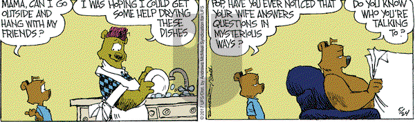 The Grizzwells on Wednesday May 24, 2017 Comic Strip