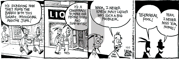 La Cucaracha on Thursday October 2, 2003 Comic Strip