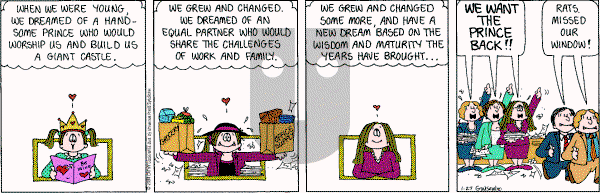 Cathy Classics - Tuesday January 27, 2004 Comic Strip