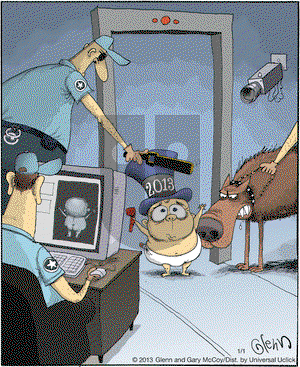 The Flying McCoys on Tuesday January 1, 2013 Comic Strip