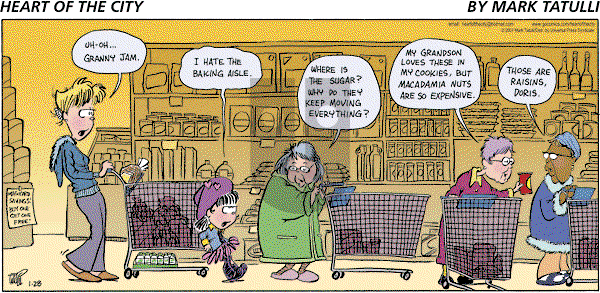 Heart of the City on Sunday January 28, 2007 Comic Strip