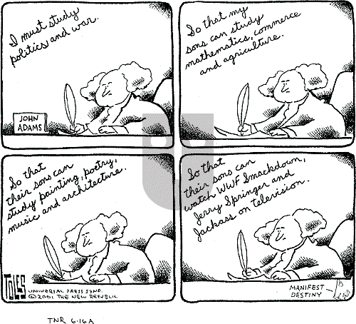 Tom Toles on Tuesday December 18, 2001 Comic Strip