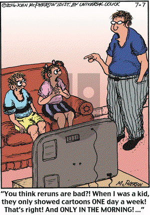 Close to Home on Thursday July 7, 2016 Comic Strip