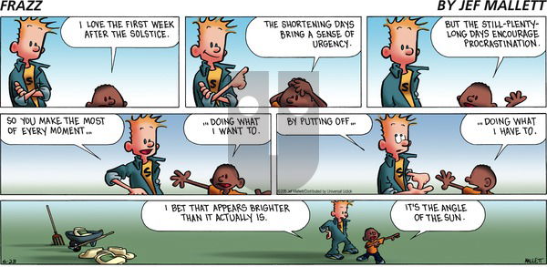 Frazz on Sunday June 28, 2015 Comic Strip