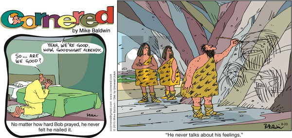 Cornered on Sunday August 23, 2015 Comic Strip